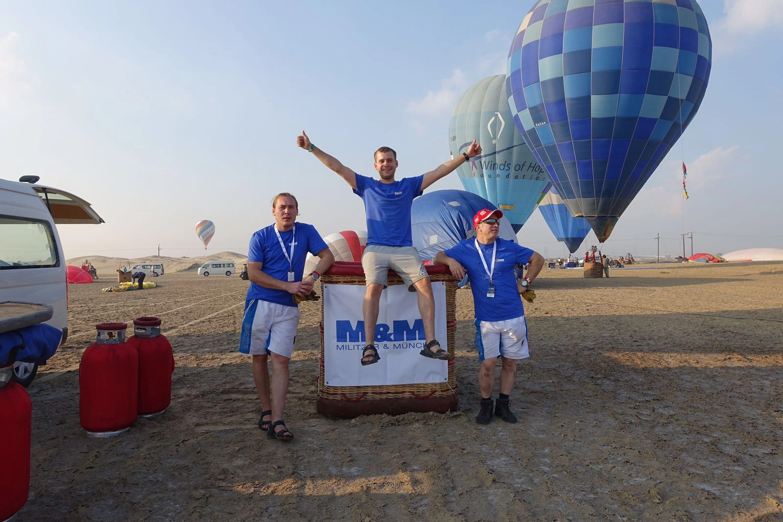 «Милитцер и Мюнх» организовала перевозку спортивного оборудования на Всемирные воздушные игры.